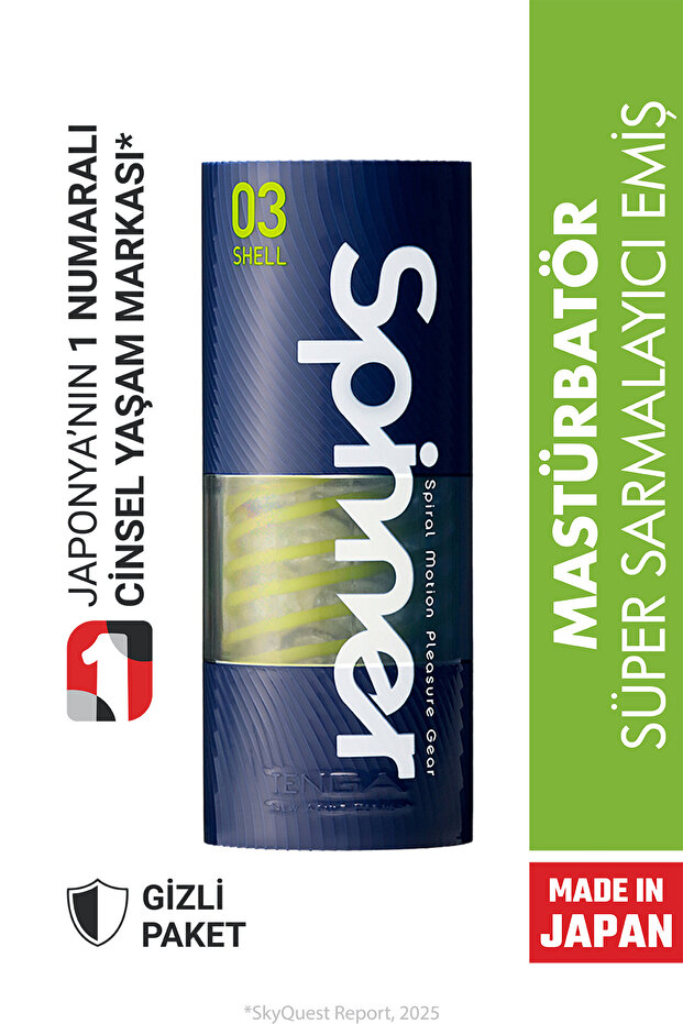 Spinner Shell Mastürbatör SPN-003