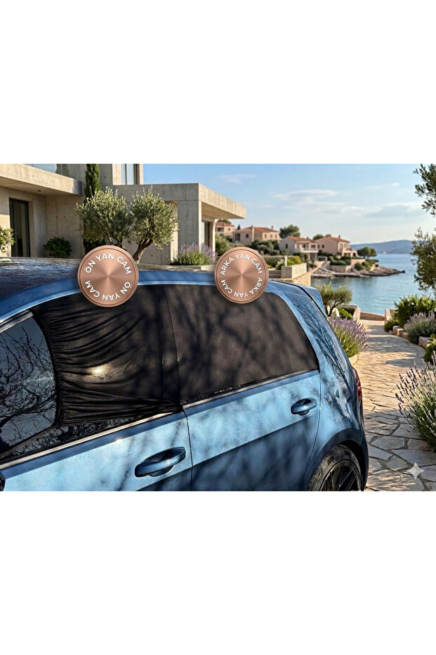4 Pcs Auto Sunshade Curtain Rear and Front Side Windshield Sunshade Car Curtain Mother Baby Breastfeeding Curtain