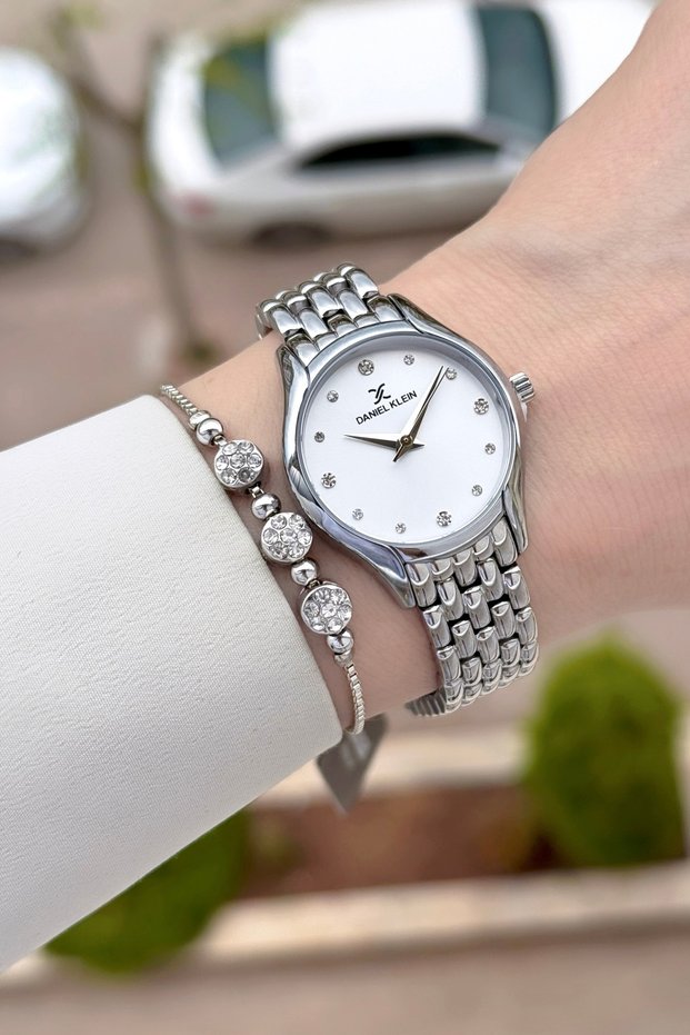 Gray Color Adjustable Cord 30 mm Women's Wristwatch with Gift Packaging
