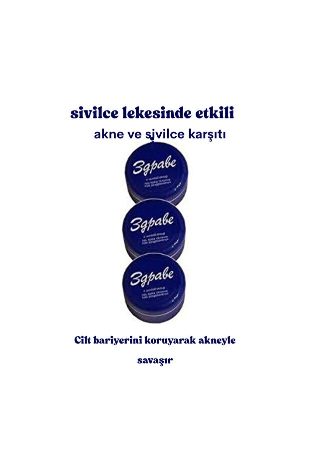 ZDRAVE 3 Gpabe Bulgar Kremi 30 Gr. 3'lü Avantajlı Paket