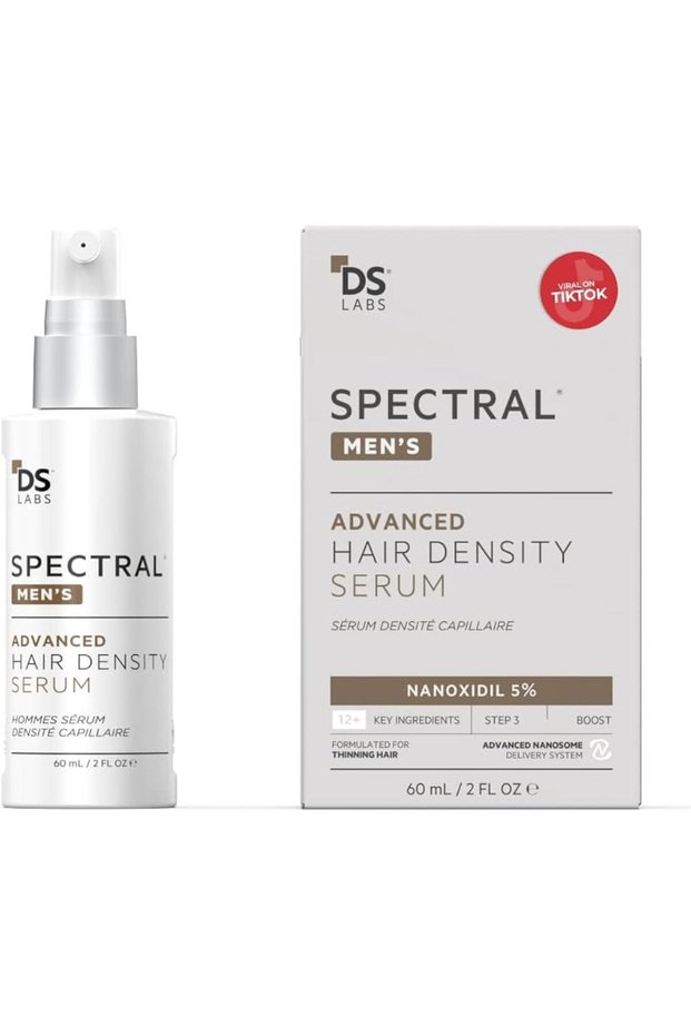 DS Labs Spectral Men's Formally Spectral DNC-N - Hair Density Serum, Strengthening, Thickening, Minimize Shedding, Color Safe, 60mL
