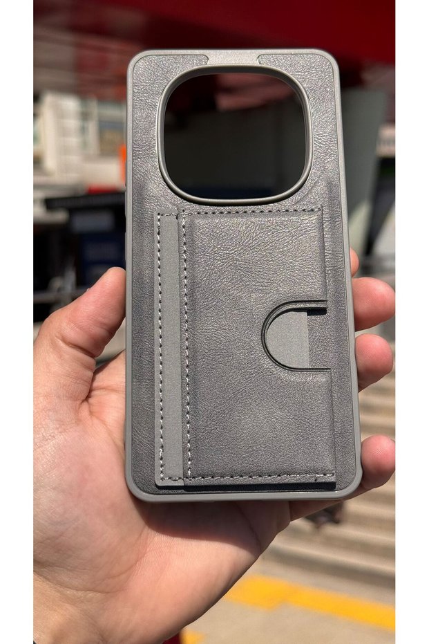 Redmi Note 15 Pro 4g Case with Velvet Card Holder and Stand