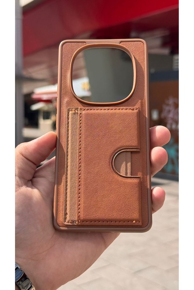 Redmi Note 14 Pro 4g Velvet Card Holder Stand Case