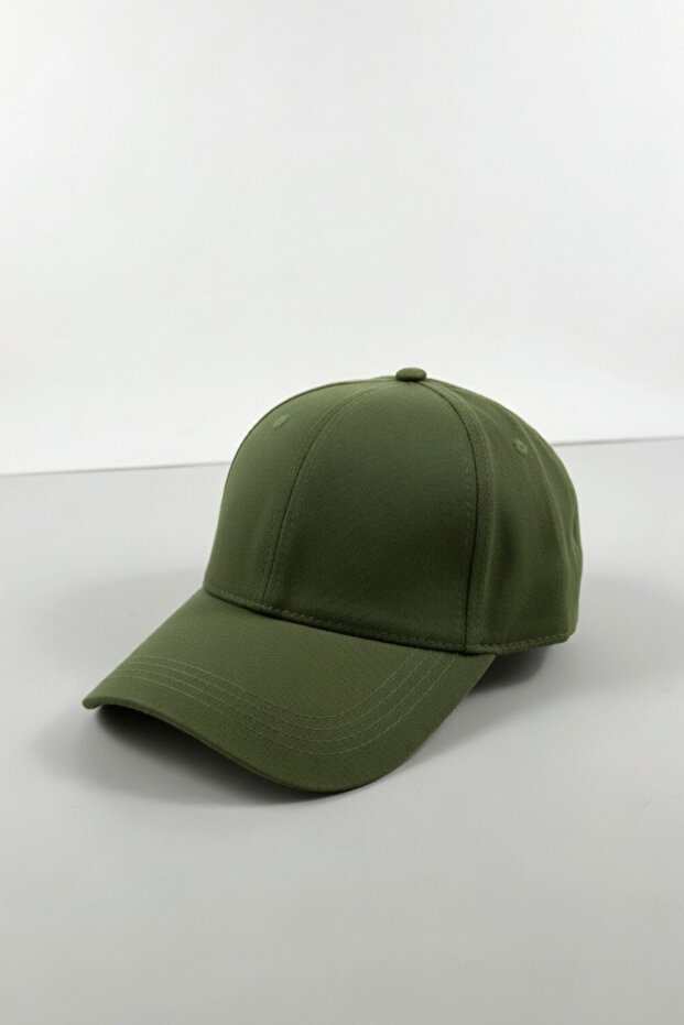 Luxury Unisex Khaki Cotton Baseball Cap | Premium Casual Outdoor Model