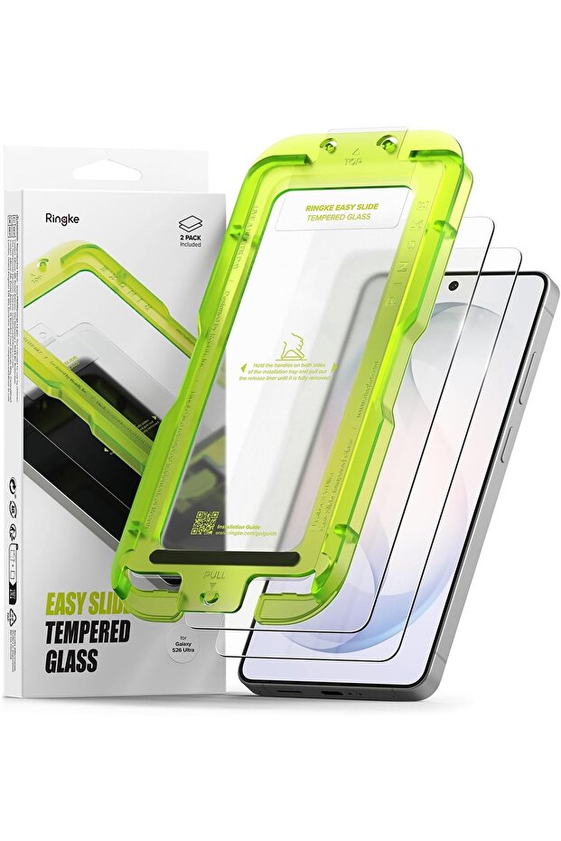 Easy Slide Tempered Glass [2 Pack] for Samsung Galaxy S26 Ultra