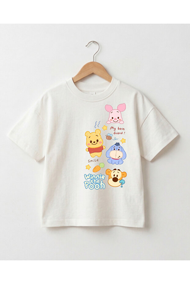 Printed Oversize Baby Kids T-Shirt – 100% Cotton