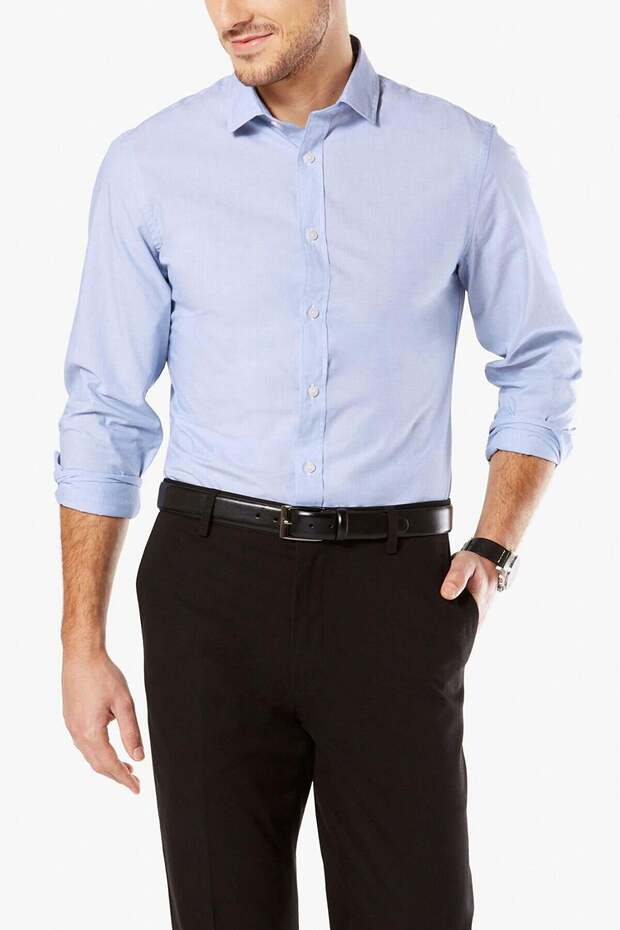 REFINED POPLIN EOE DELFT Erkek Yeşil T-Shirt - 28836 - 5