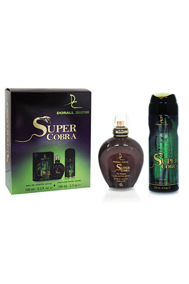 2 pcs Super Cobra Perfume Gift Set