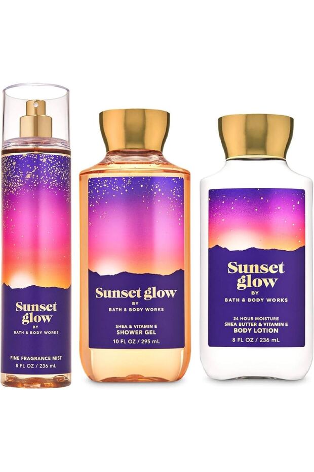 مجموعة هدايا SUNSET GLOW كومبو