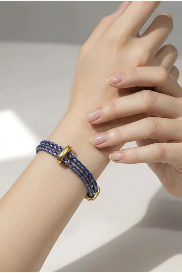 Steel Mesh Adjustable Style Unisex Bracelet