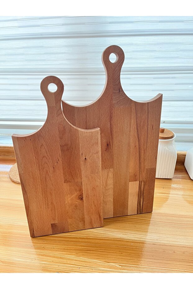 Cutting Board Modern Set of 2 with Handles 23X44/19X39 cm