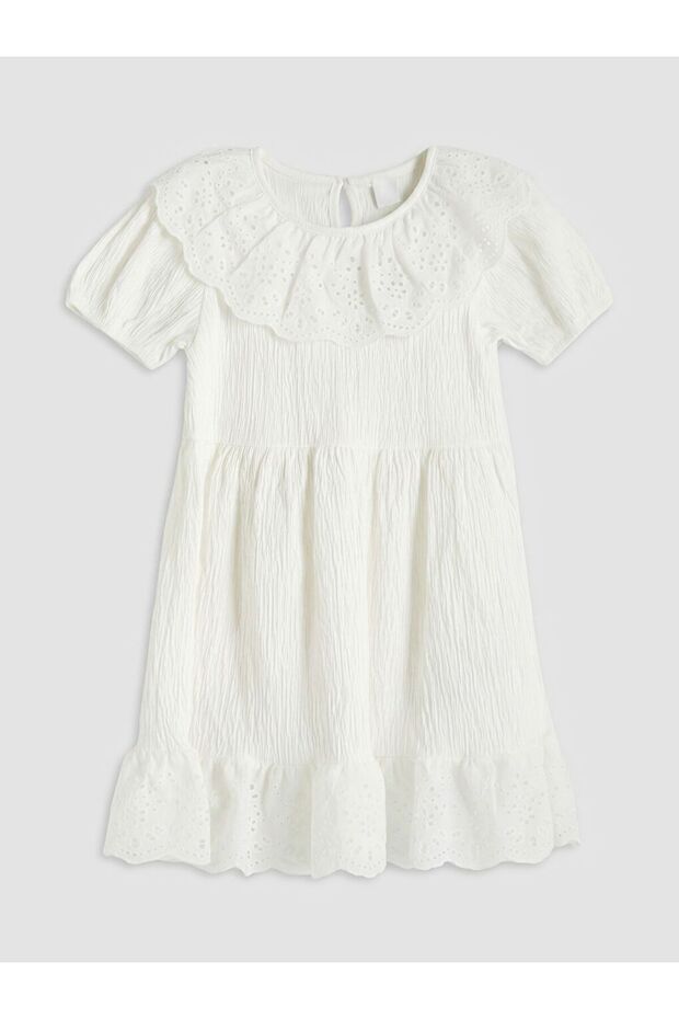 LCW Kids Peter Pan Collar Girls' Dress