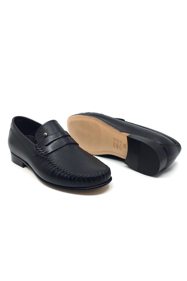 100% Leather Men's Casual Summer Classic Leather Sole Rok Shoes New Season 38-44