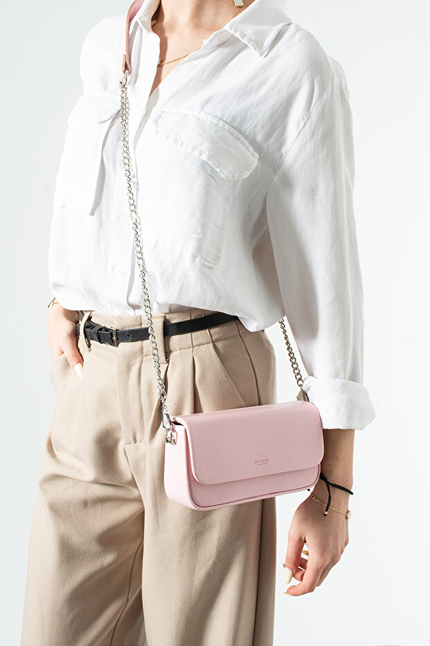 Tn-105 Women's Handbag Shoulder Bag Crossbody Bag Pink