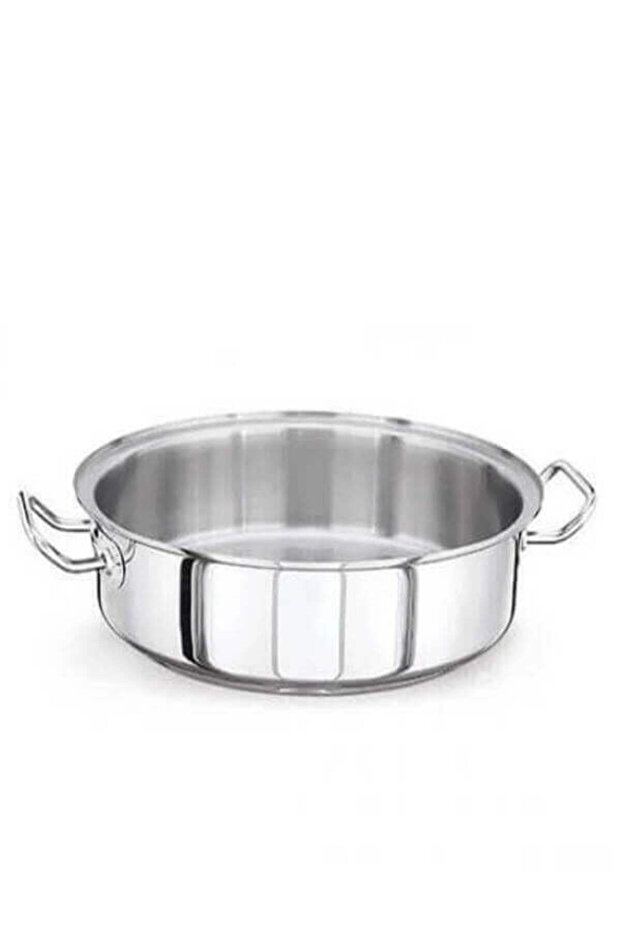 Steel Double-Handle Industrial Type Frying Pan; 36X10 Cm.
