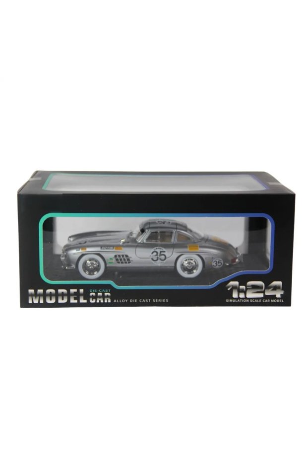 Mercedes Benz 300Sl Gray Model Car
