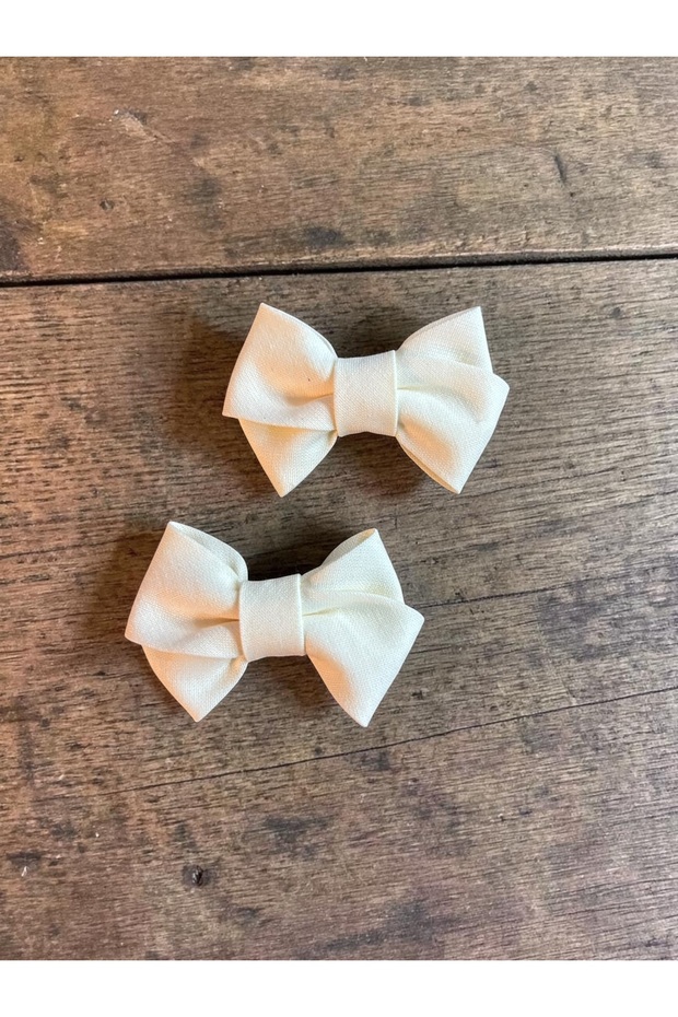 Linen Double Hairless Baby Hair Clip