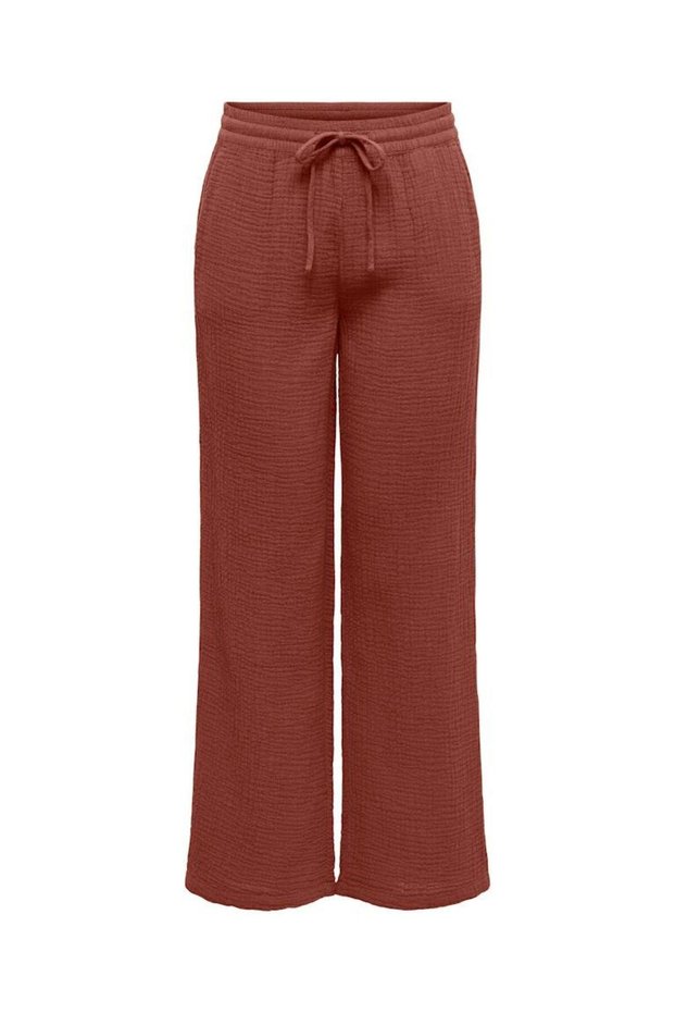 Women's Muslin Pants 100% Cotton 15307150 Jdytheis Life Wide Pant Wvn Noos