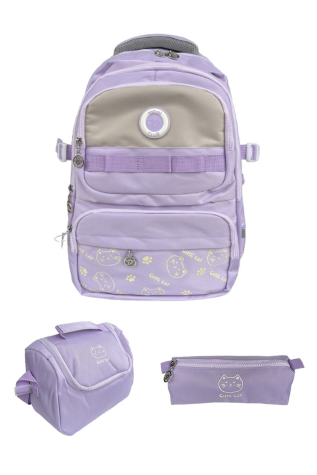 Kids Club Power 3-Piece Primary School Bag Set – Maximum Organization, Comfort, and Durability