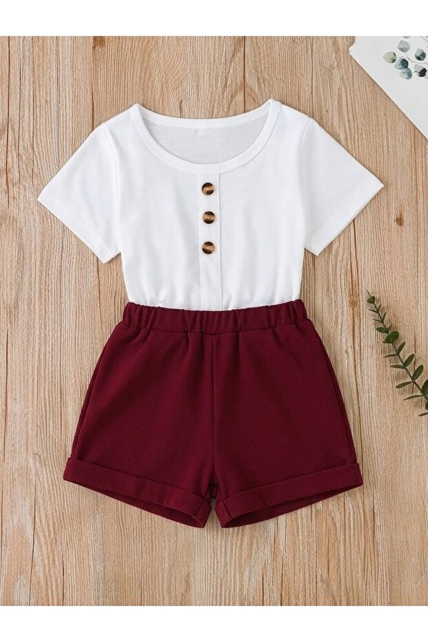 2-Piece Woven Summer Set for Girls