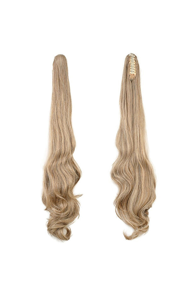 Buckle-Strapped Daal Ponytail / Caramel Platinum Highlighted