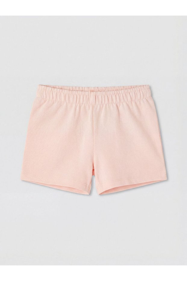 Baby Girl Shorts with Elastic Waist