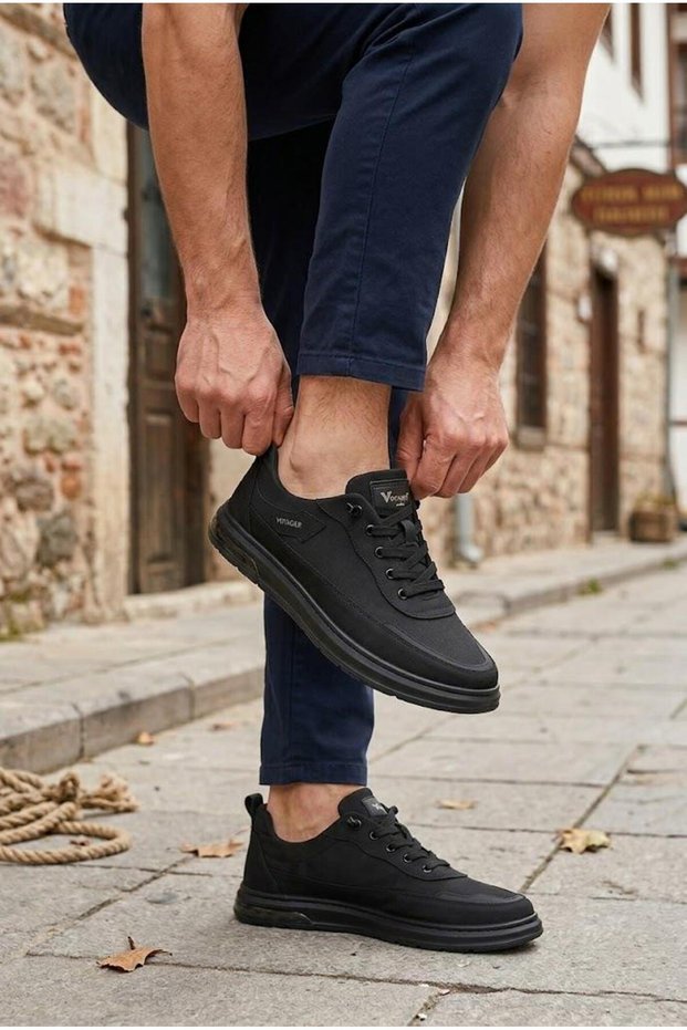 E386 Comfortable Lightweight Linen Special Design Sports Sneaker Men's Shoes