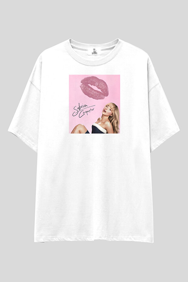 Sabrina Carpenter T-Shirt | Unisex 100% Cotton Pop Star Y2K Printed Custom Design Tee