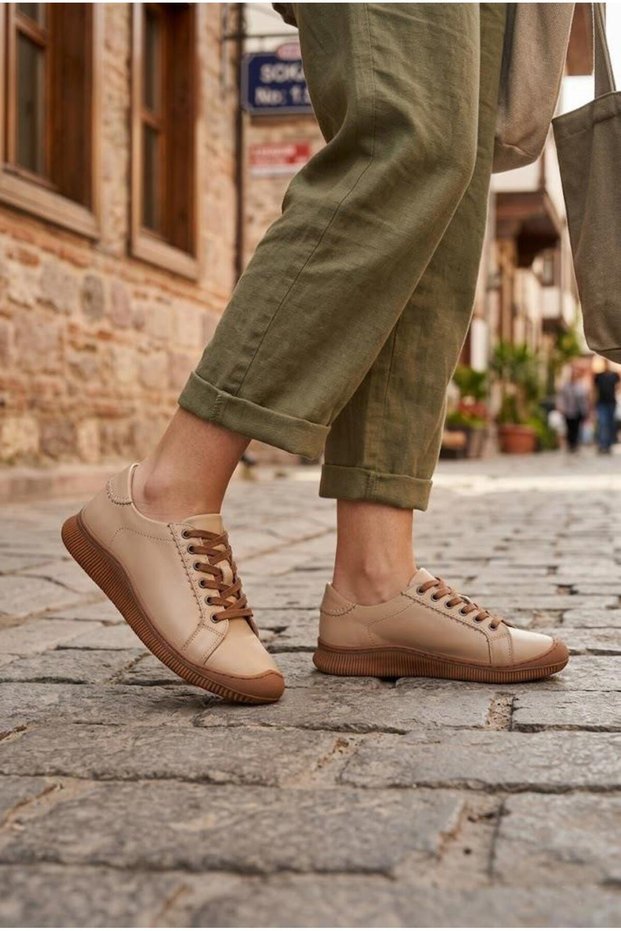 Z682 Anatomical Comfortable Flexible Genuine Leather Women's Shoes