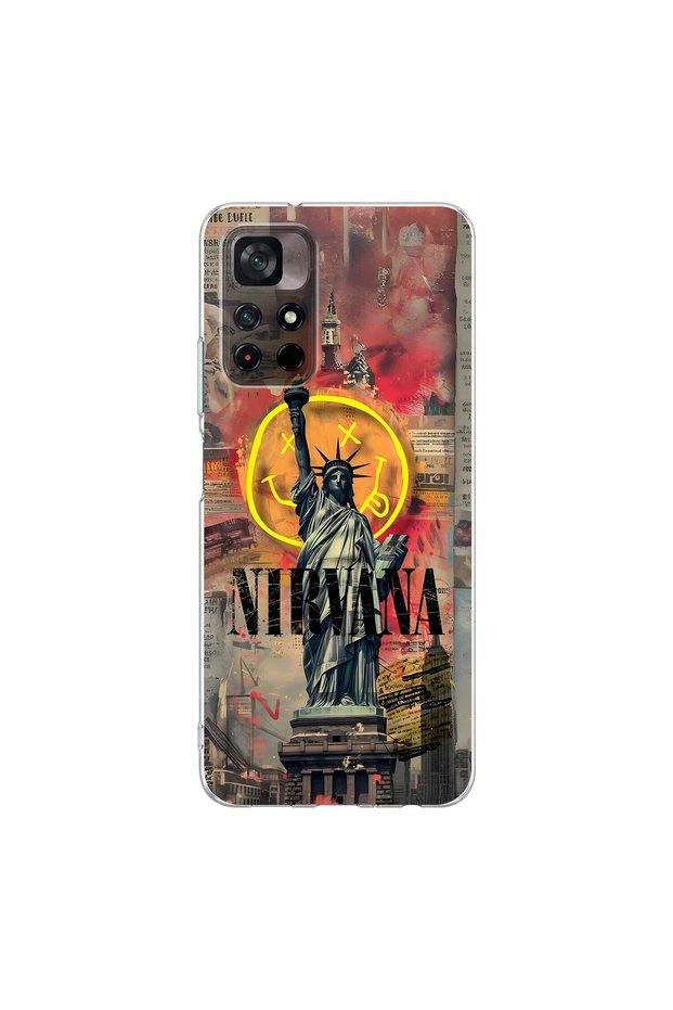 Poco M4 Pro Compatible Aesthetic 3 Design Transparent Case