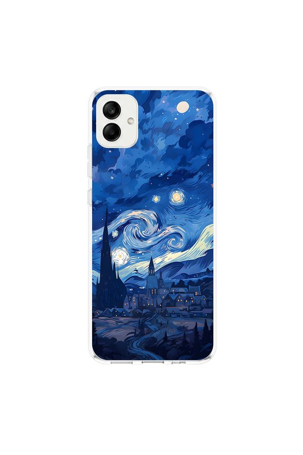 Samsung Galaxy A05 Compatible Aesthetic 8 Design Transparent Case