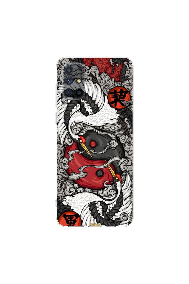 Samsung Galaxy M51 Compatible Aesthetic 4 Design Transparent Case