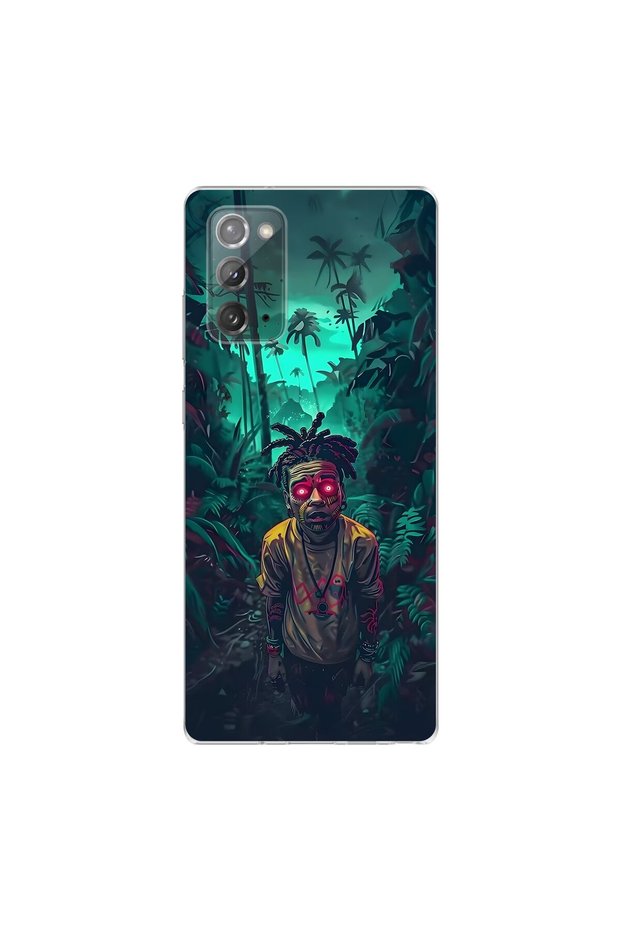 Samsung Galaxy Note 20 Compatible Aesthetic 7 Design Transparent Case