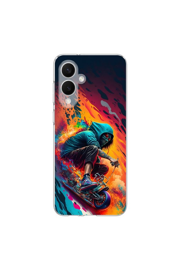 Samsung Galaxy S25 Edge Compatible Aesthetic 5 Design Transparent Case