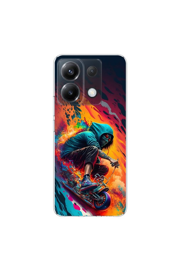 Poco X6 Compatible Aesthetic 5 Design Transparent Case
