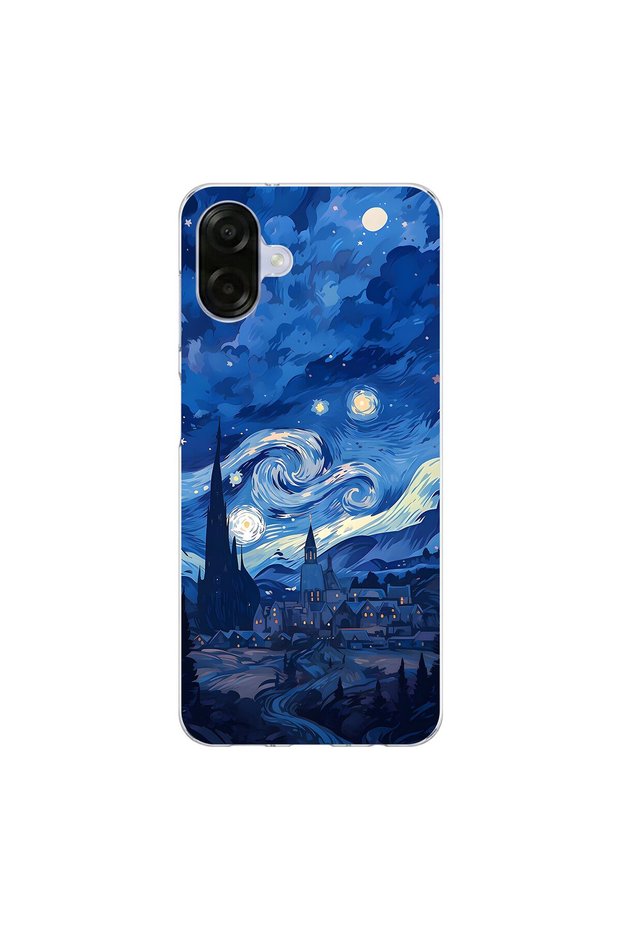 Samsung Galaxy A07 Compatible Aesthetic 8 Design Transparent Case