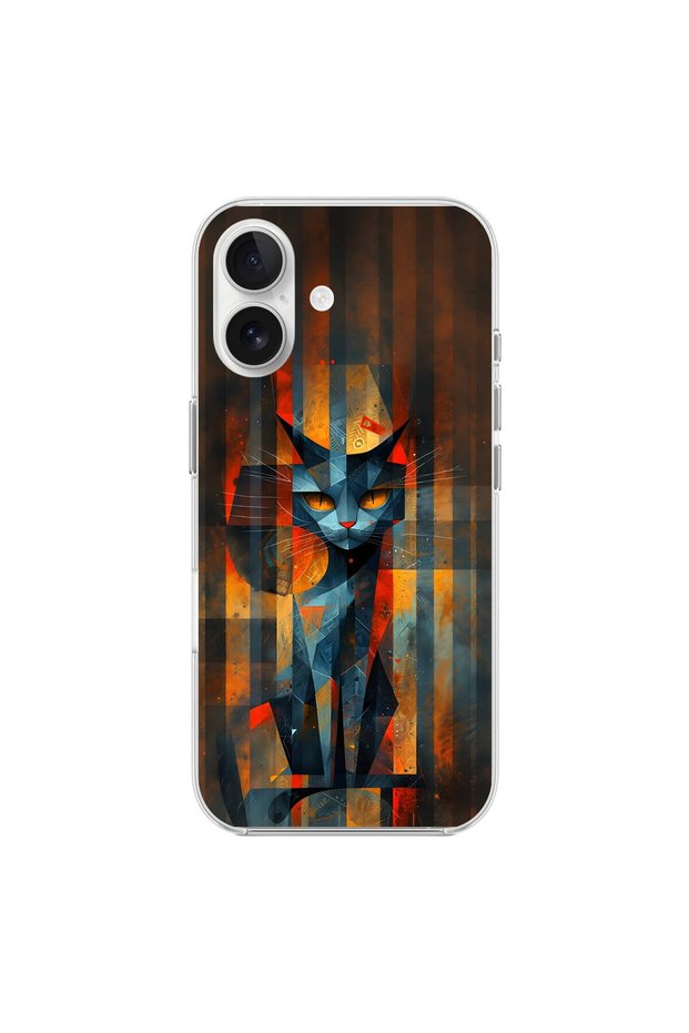 iPhone 17 Compatible Aesthetic 2 Design Transparent Case