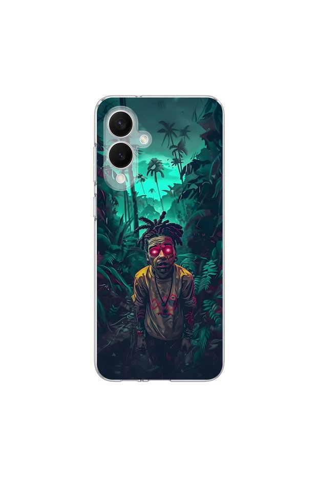 Samsung Galaxy S25 Edge Compatible Aesthetic 7 Design Transparent Case