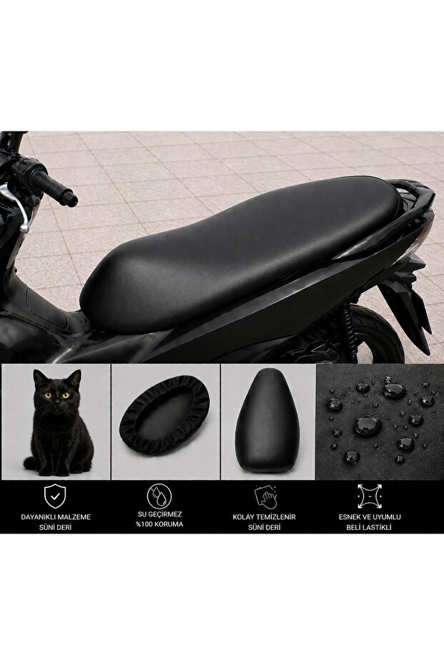 Mobylette Bionik 52 Motorcycle Saddle Cover Waterproof Saddle Protection