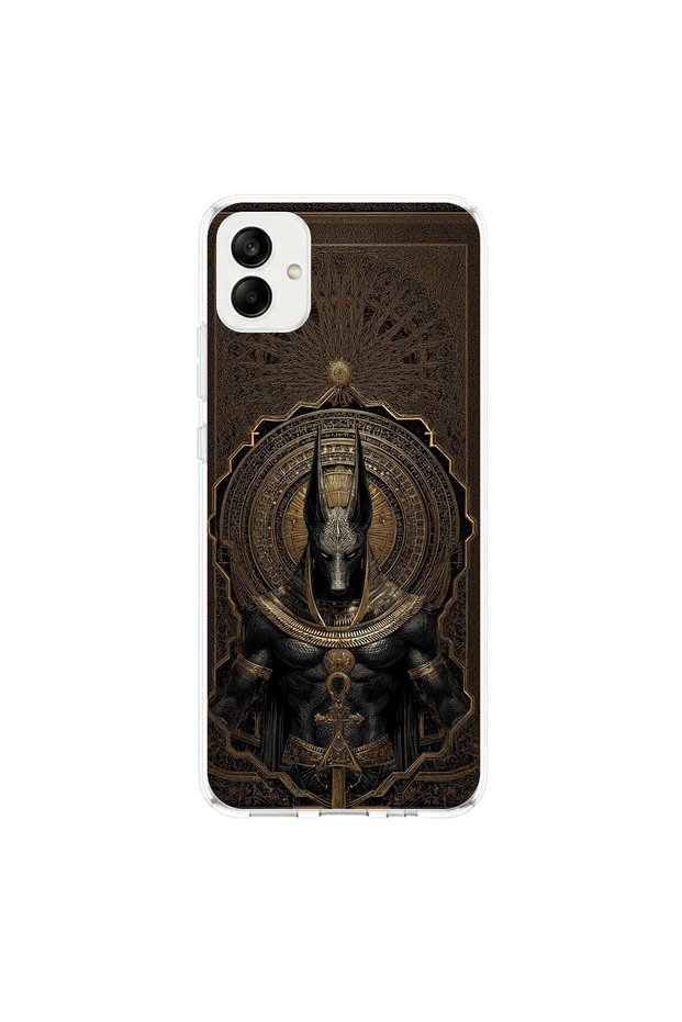 Samsung Galaxy A04 Compatible Antique 1 Design Transparent Case