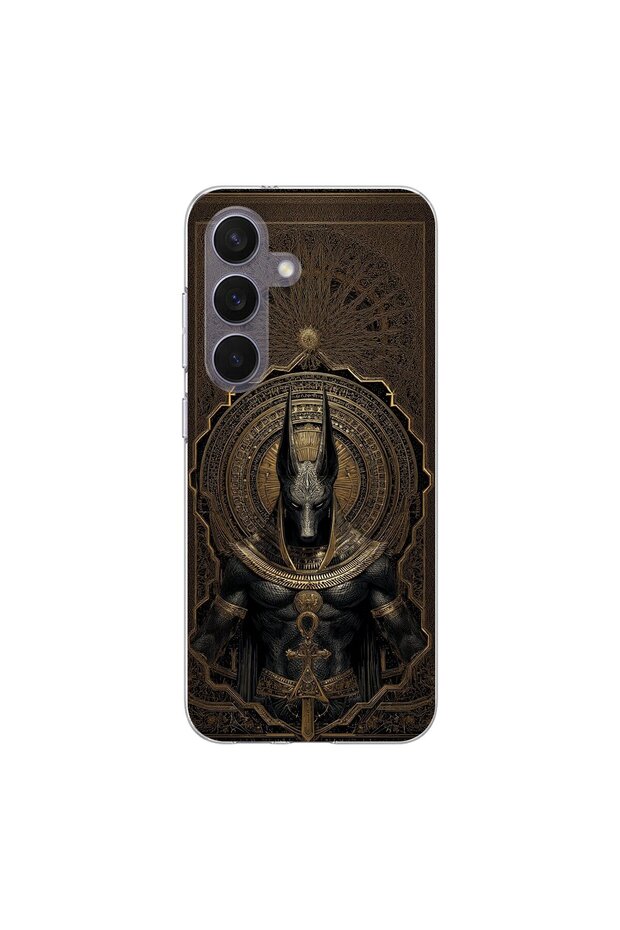 Samsung Galaxy S26 Compatible Antique 1 Design Transparent Case