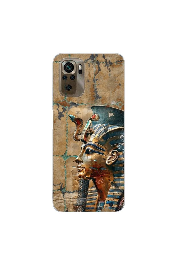 حافظة شفافة متوافقة مع Poco M5S بتصميم Antique 6