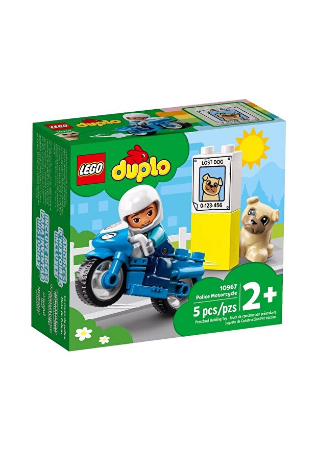 10967 DUPLO Police Motorcycle