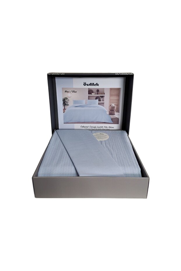 Colourist Bamboo Single Pique Set - Elasticized Sheet