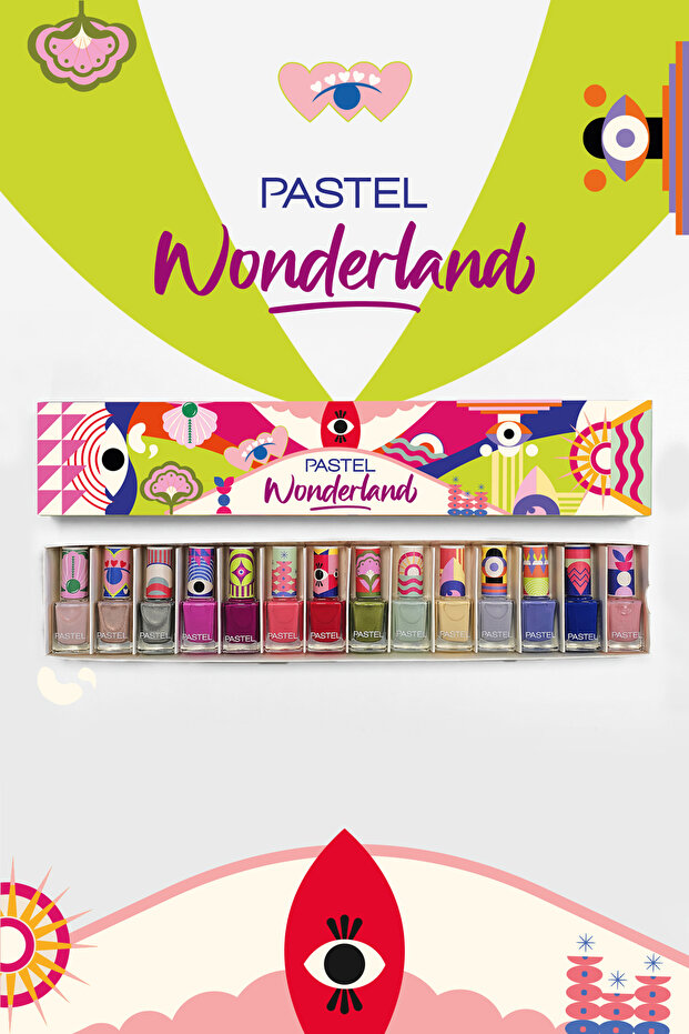 Pastel Wonderland Summer Collection'26 14'lü Oje Set