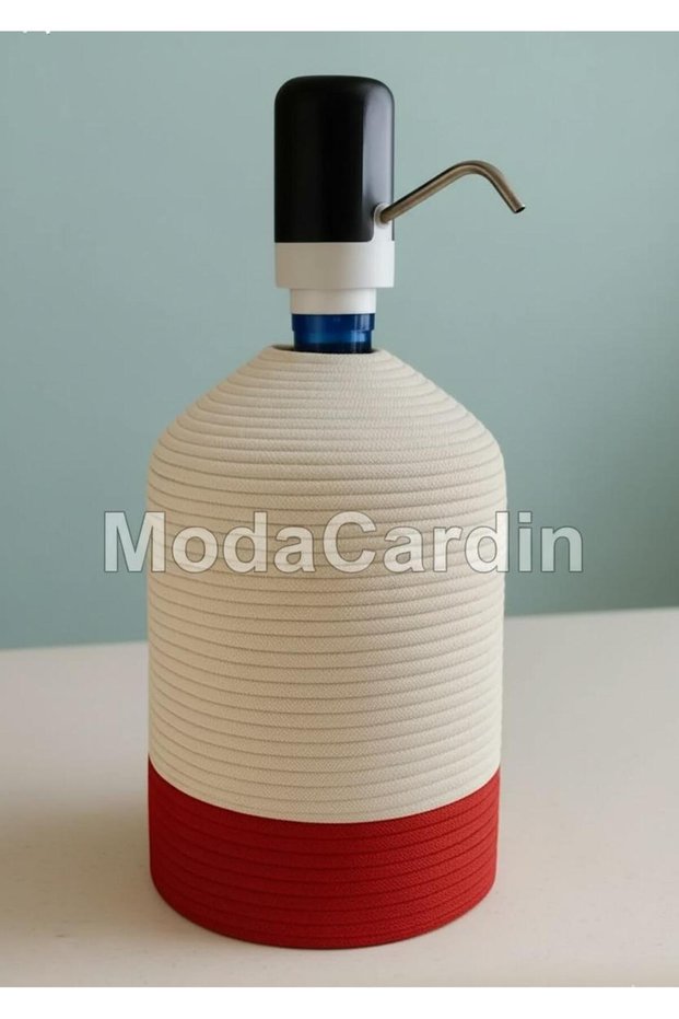 Bottle Cover with Jute Straw Bamboo Pattern, Natural Jute Look, Decorative Basket, Bottle Cover