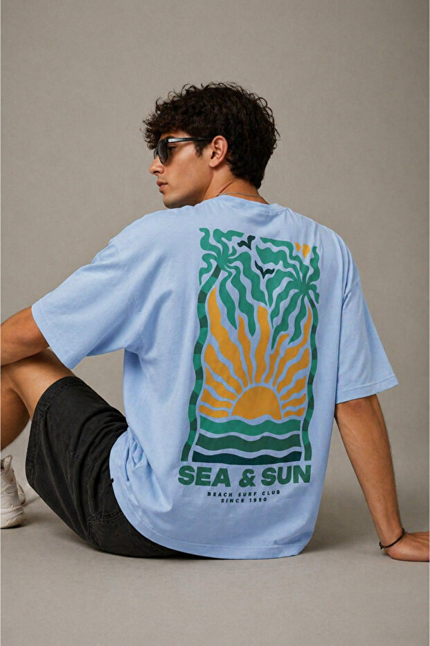 Oversize Printed T-Shirt 100% Cotton Comfortable and Stylish