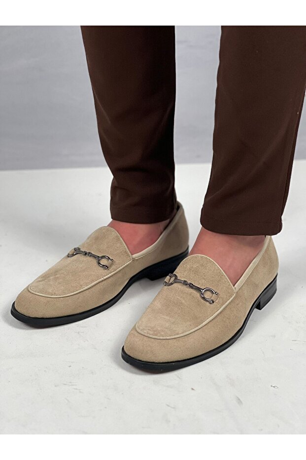 Buckle Suede Shoes