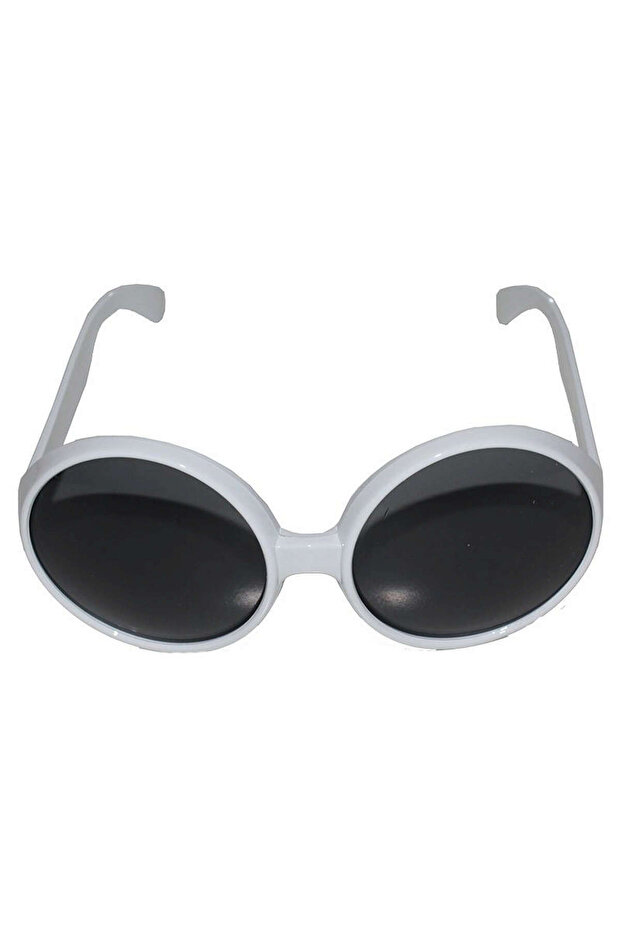 Gldisptm 80's White Color Nostalgia Green Pine (132224) Party Glasses