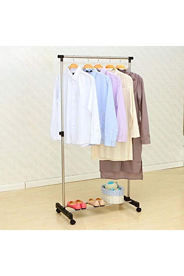 CD1202 SinglePole Telescopic Clothes Hanger - 1